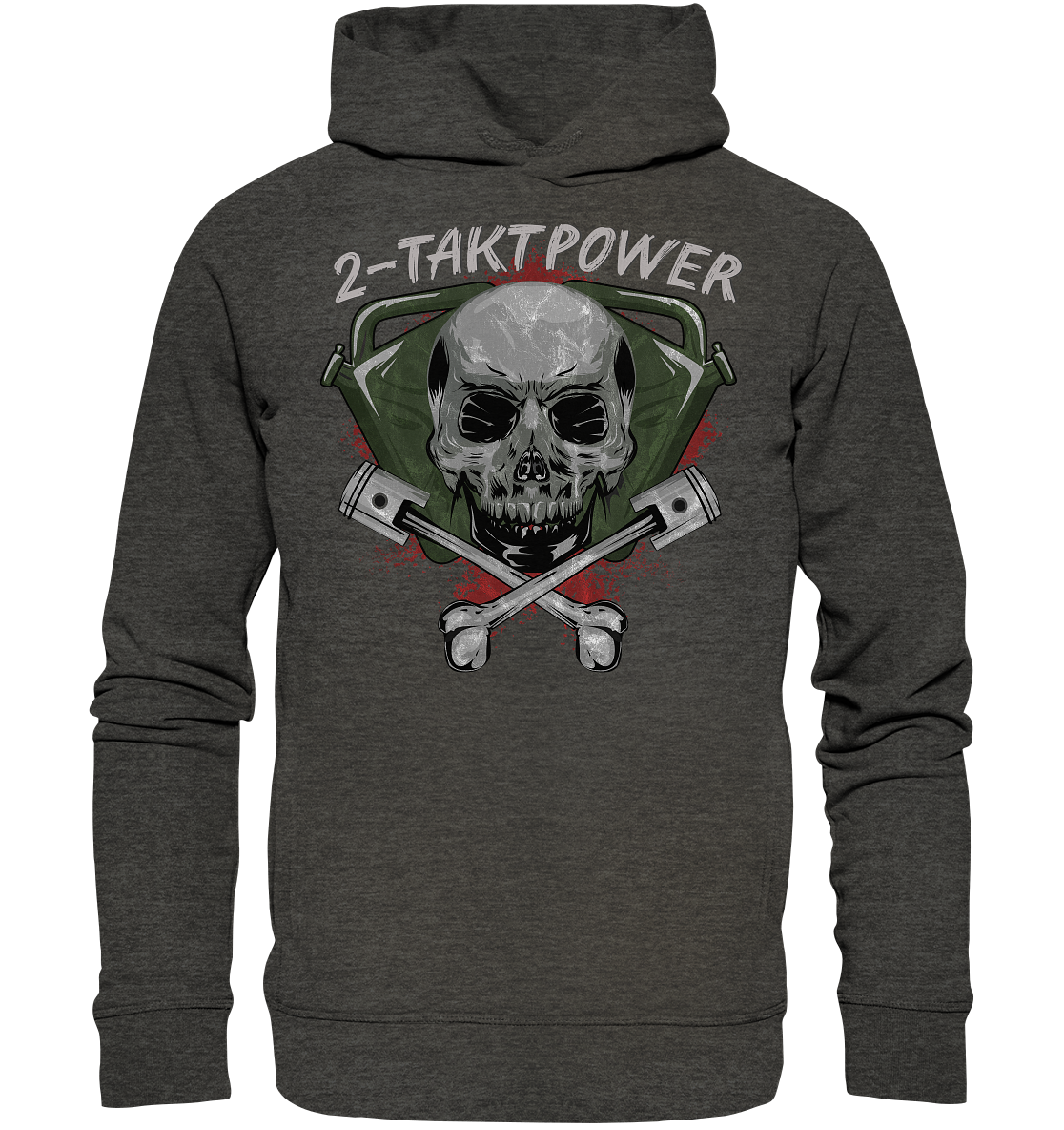 CODHD_ZWEITAKTPOWER - Organic Fashion Hoodie