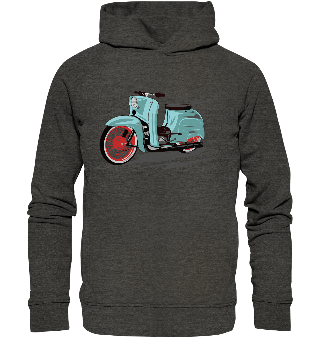 CODHD_SGKSPOSKULL - Organic Fashion Hoodie