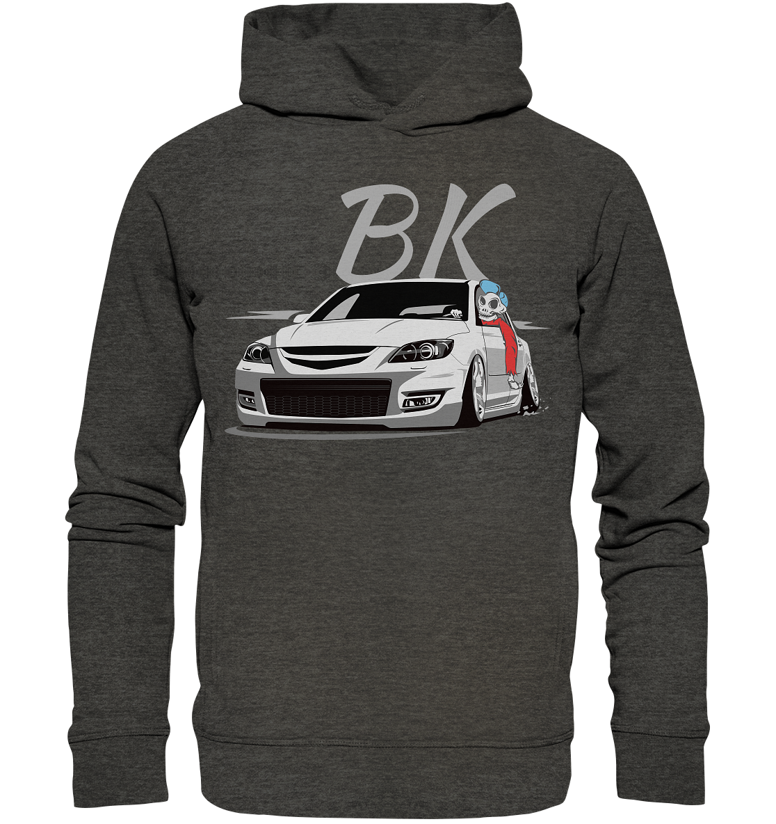 CODHD_MGK3BKSKULL - Organic Fashion Hoodie