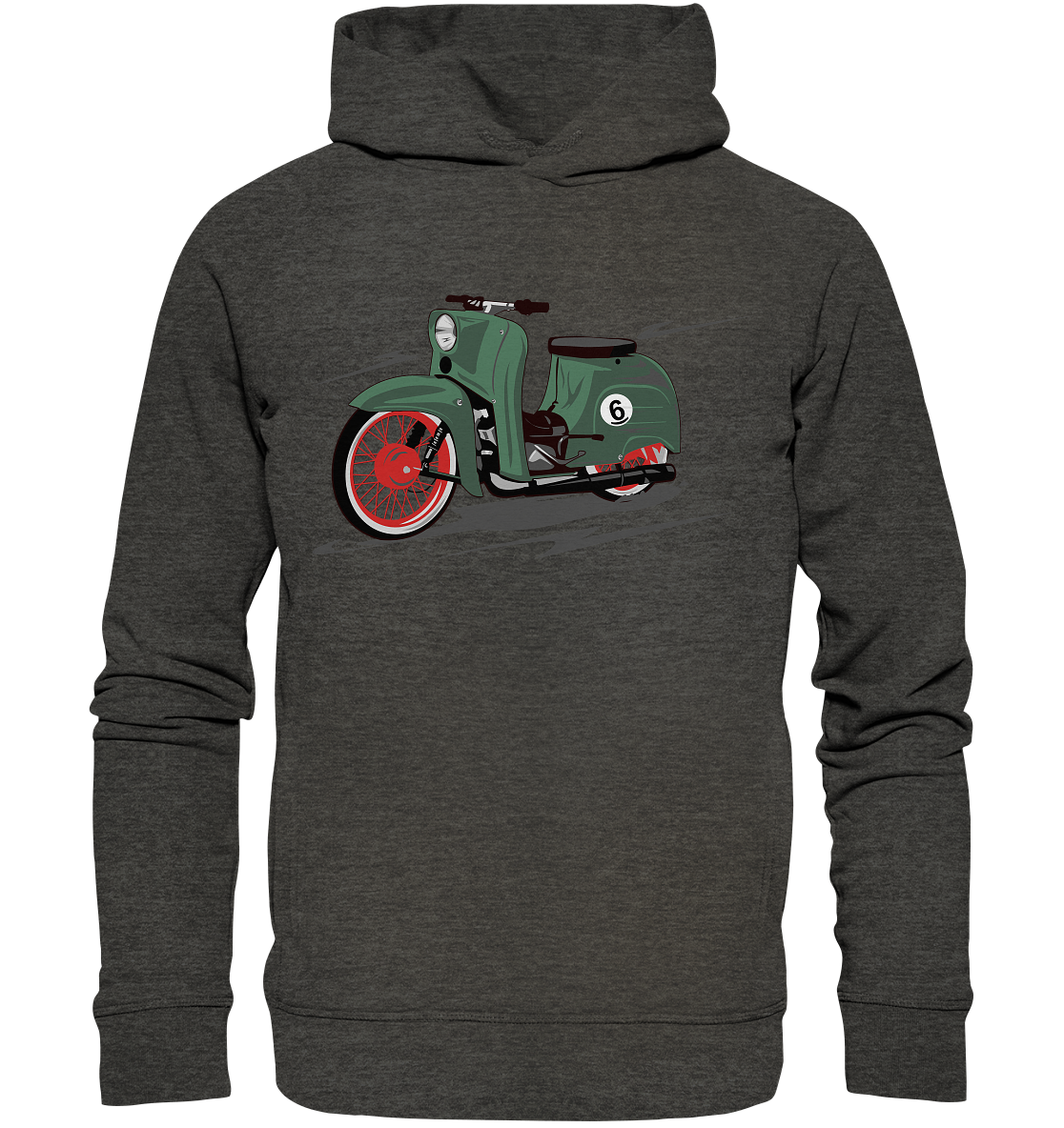 CODHD_SGKSGOSKULL - Organic Fashion Hoodie