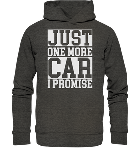 CODHD_JUSTONEMORECAR - Organic Fashion Hoodie