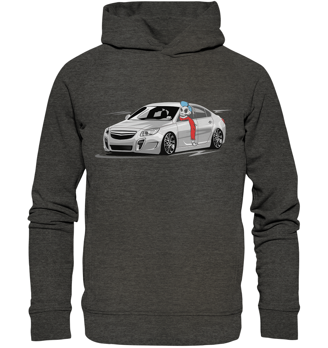 CODHD_OGKIOPCOSKULL - Organic Fashion Hoodie