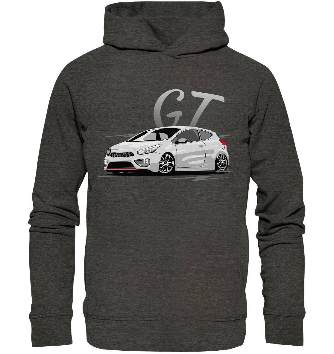 CODHD_KGKCOSKULL - Organic Fashion Hoodie