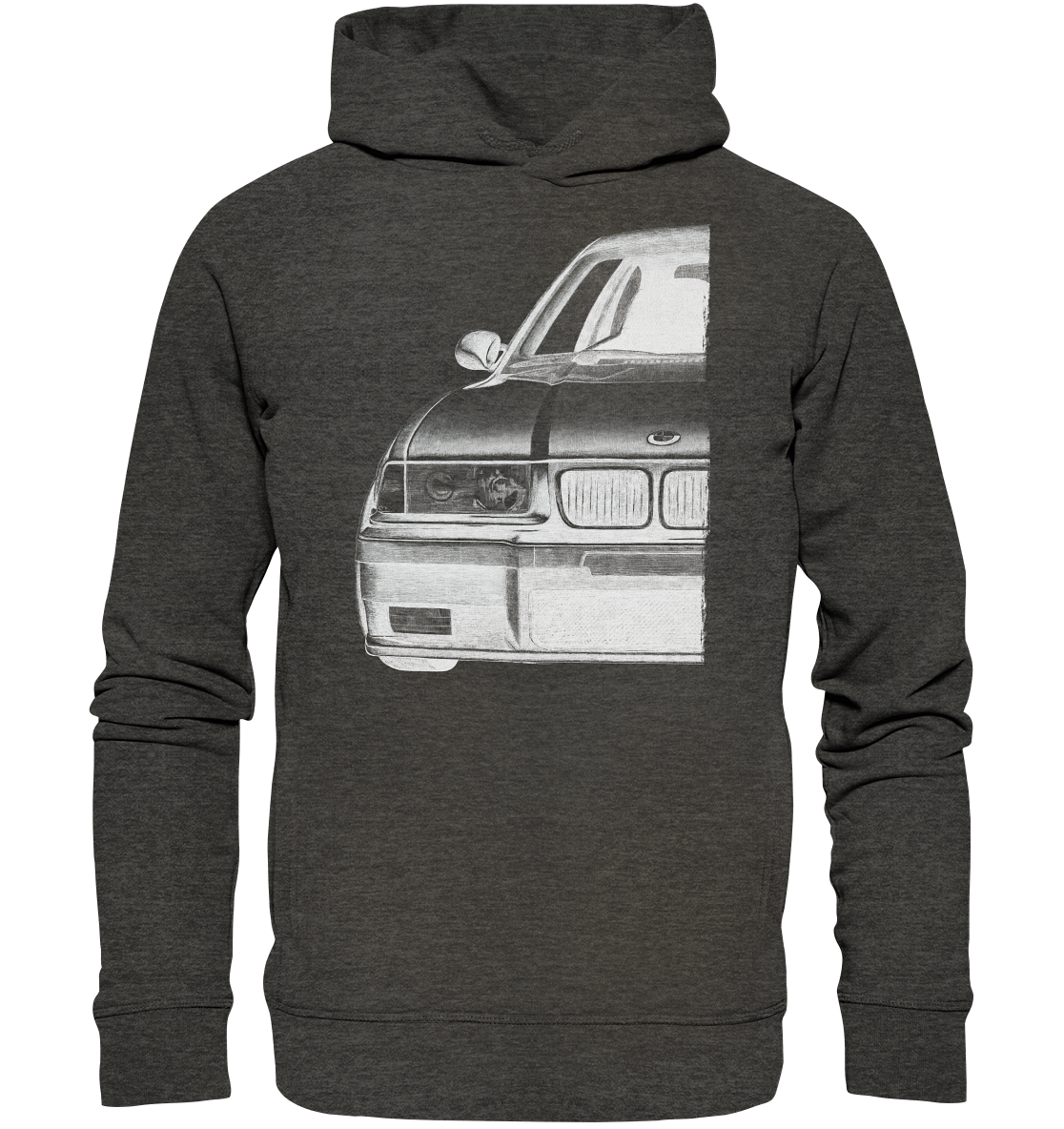 CODHD_BGKE36DRAW - Organic Fashion Hoodie