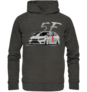 CODHD_SGKL5FCSKULL - Organic Fashion Hoodie