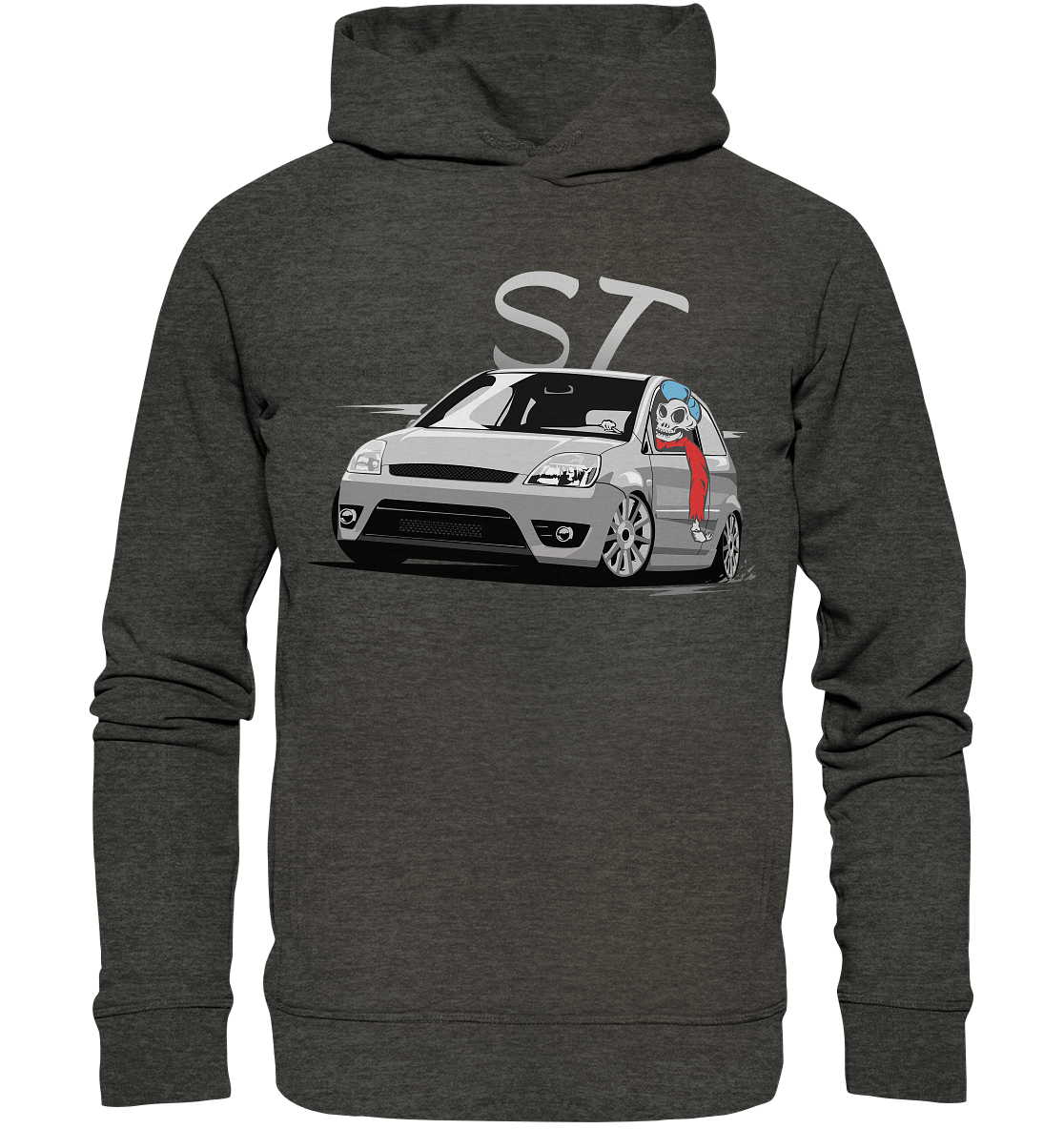 CODHD_FGKFI6STSKULL - Organic Fashion Hoodie