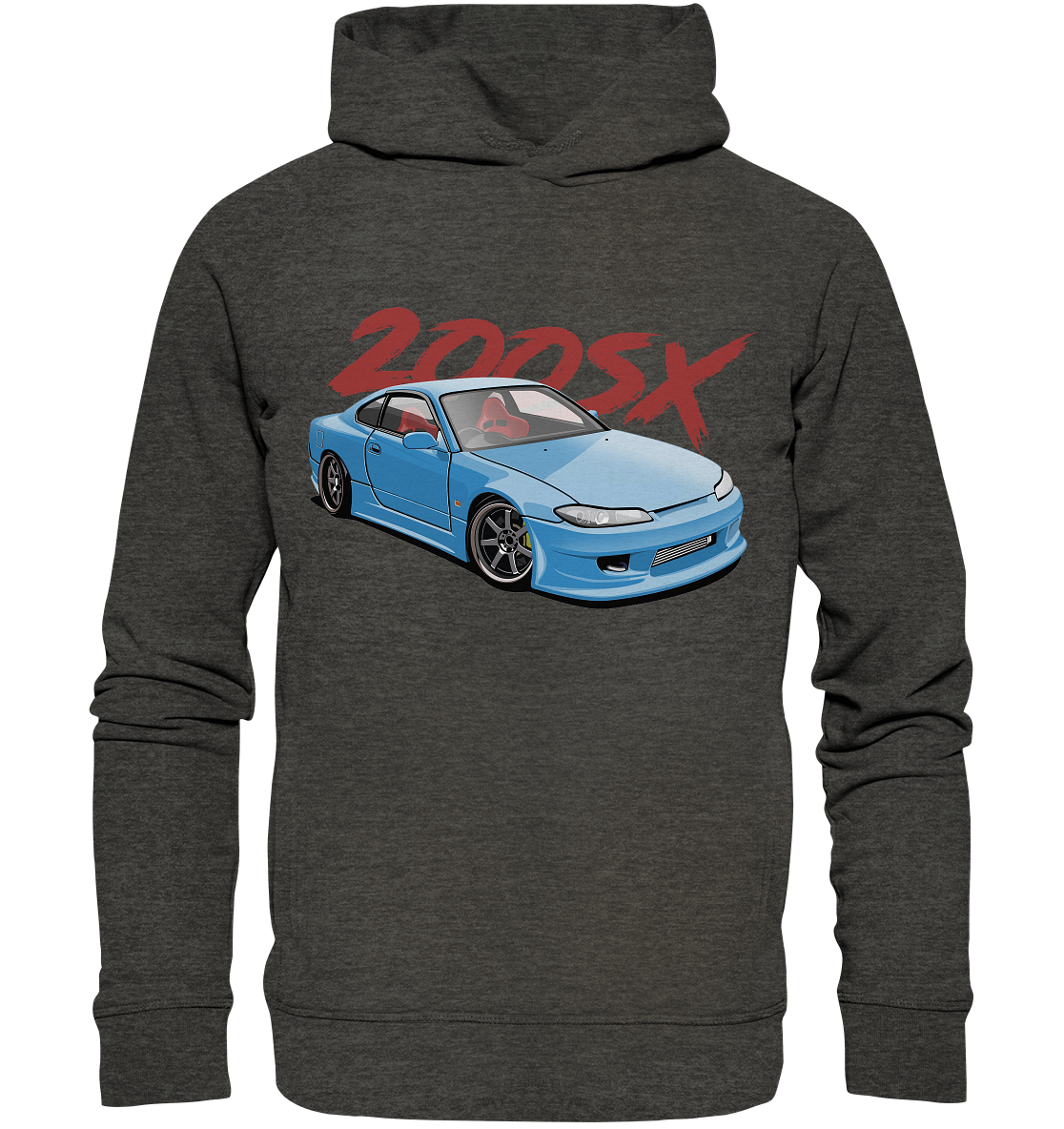 CODHD_NGK200SX - Organic Fashion Hoodie
