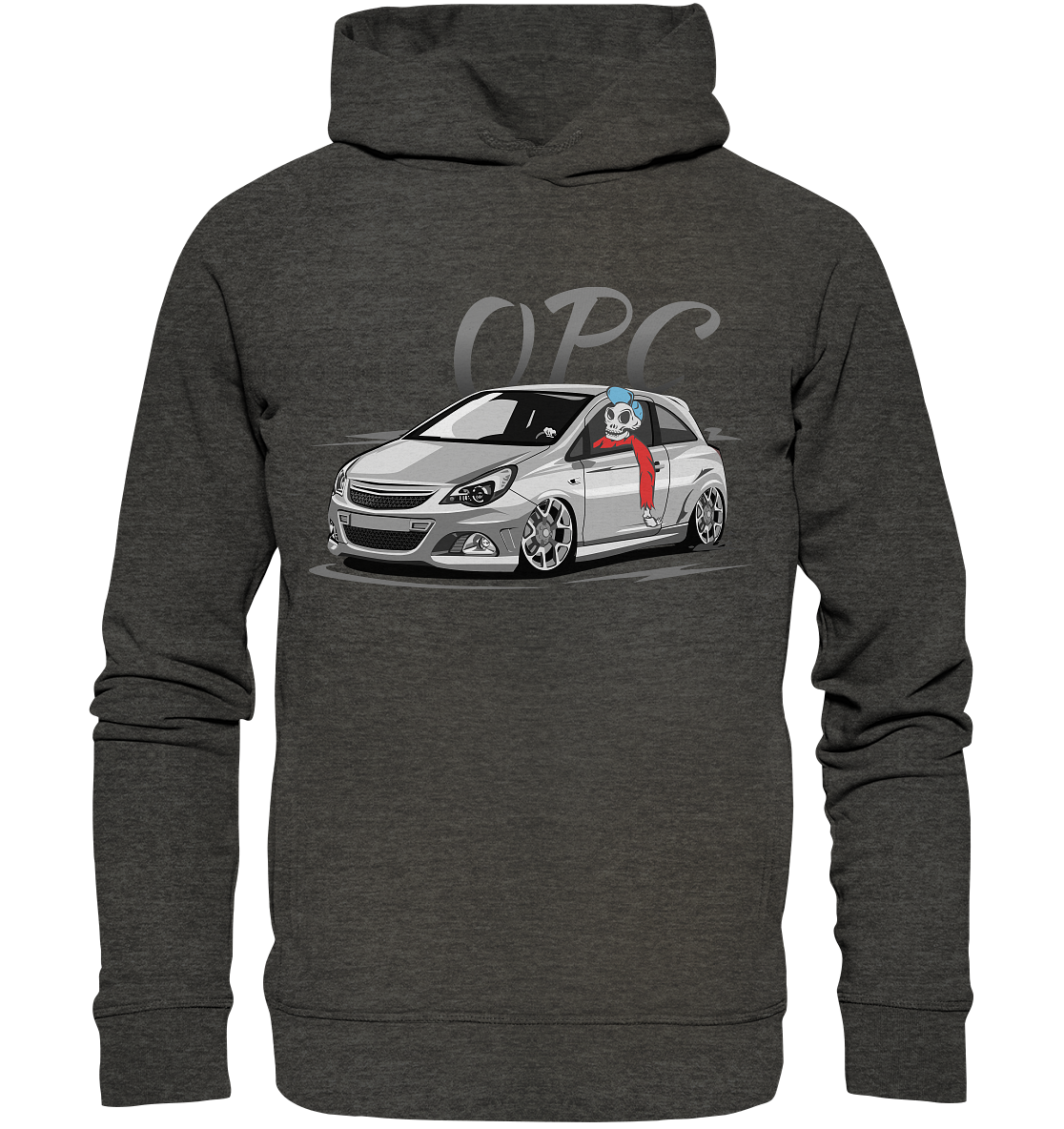 CODHD_OGKCDOPCSKULL - Organic Fashion Hoodie