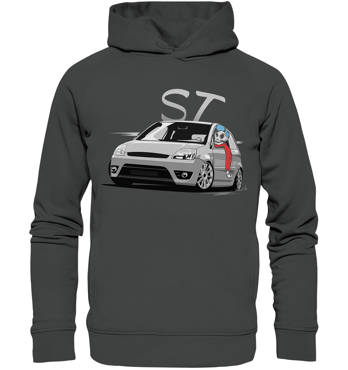 CODHD_FGKFI6STSKULL - Organic Fashion Hoodie