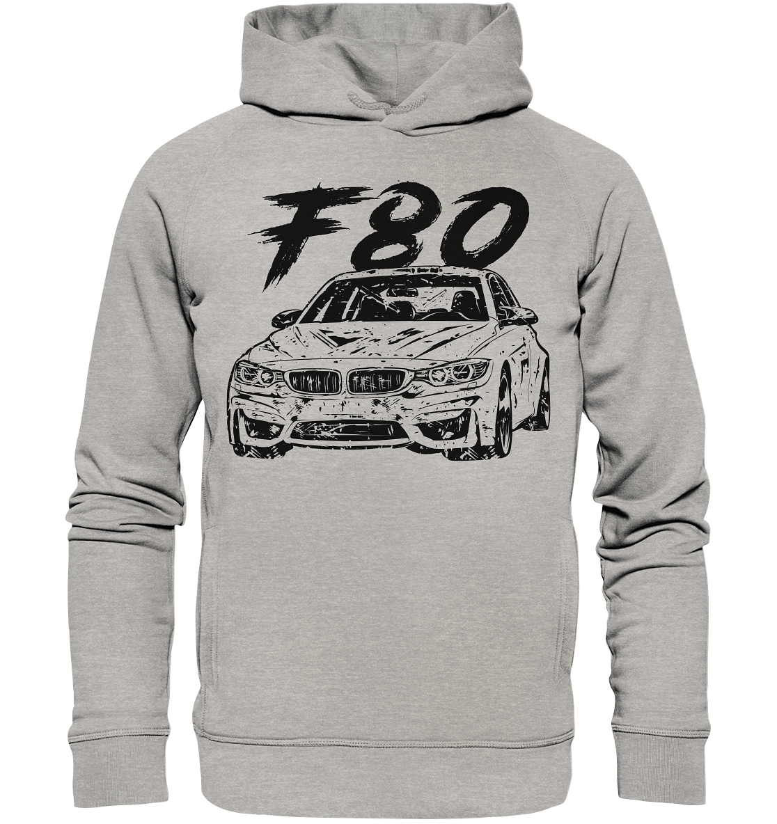 CODHD_BGKF80DIRTY - Organic Fashion Hoodie