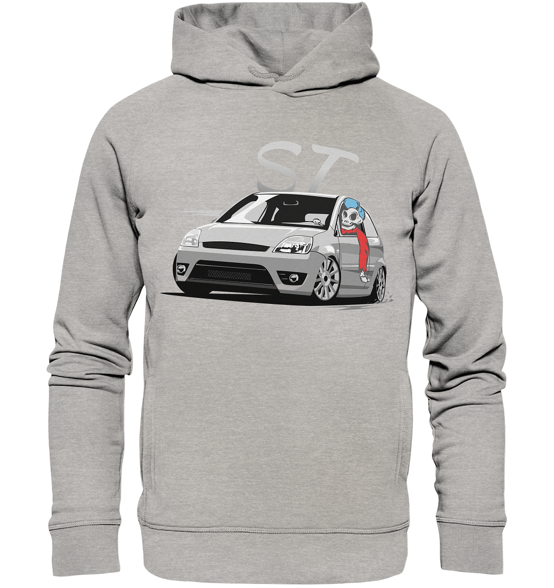 CODHD_FGKFI6STSKULL - Organic Fashion Hoodie