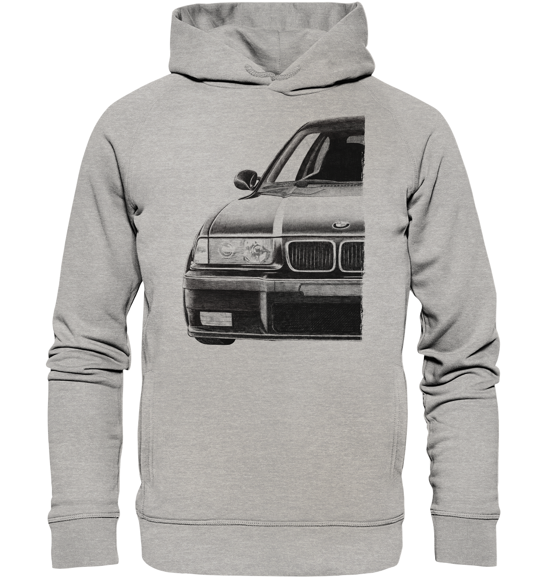 CODHD_BGKE36DRAW - Organic Fashion Hoodie