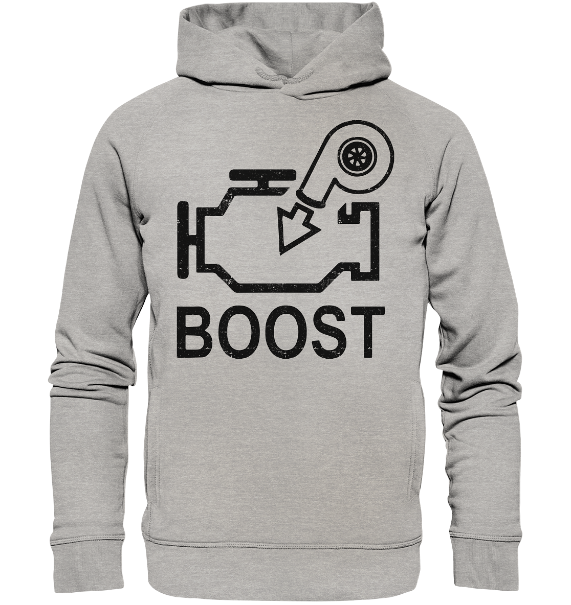 CODHD_BOOST - Organic Fashion Hoodie