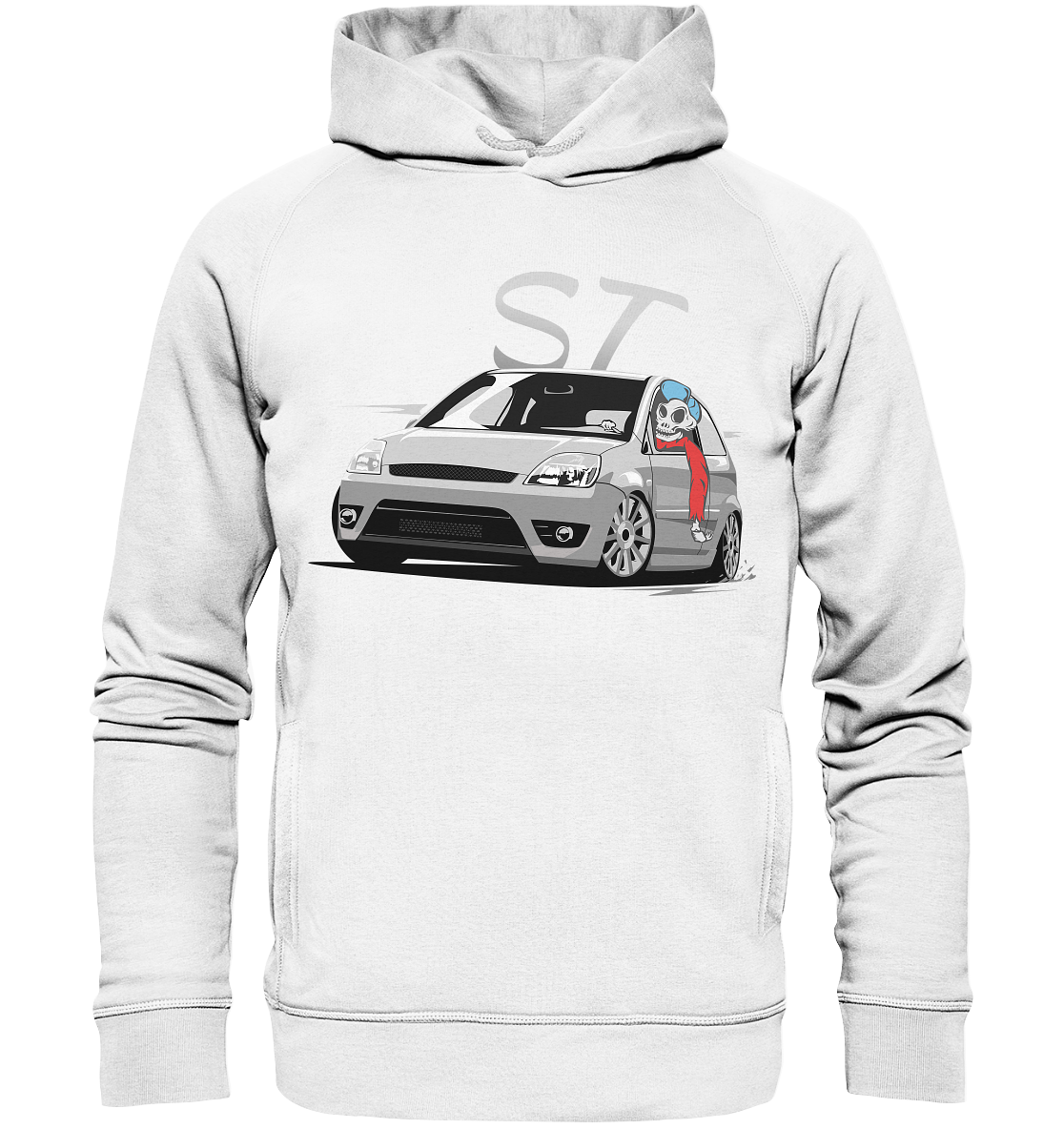 CODHD_FGKFI6STSKULL - Organic Fashion Hoodie