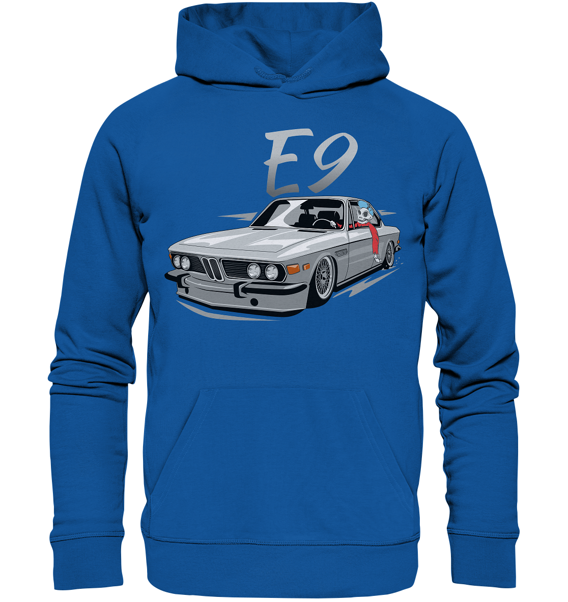 BGKE9SKULLHD - Organic Hoodie