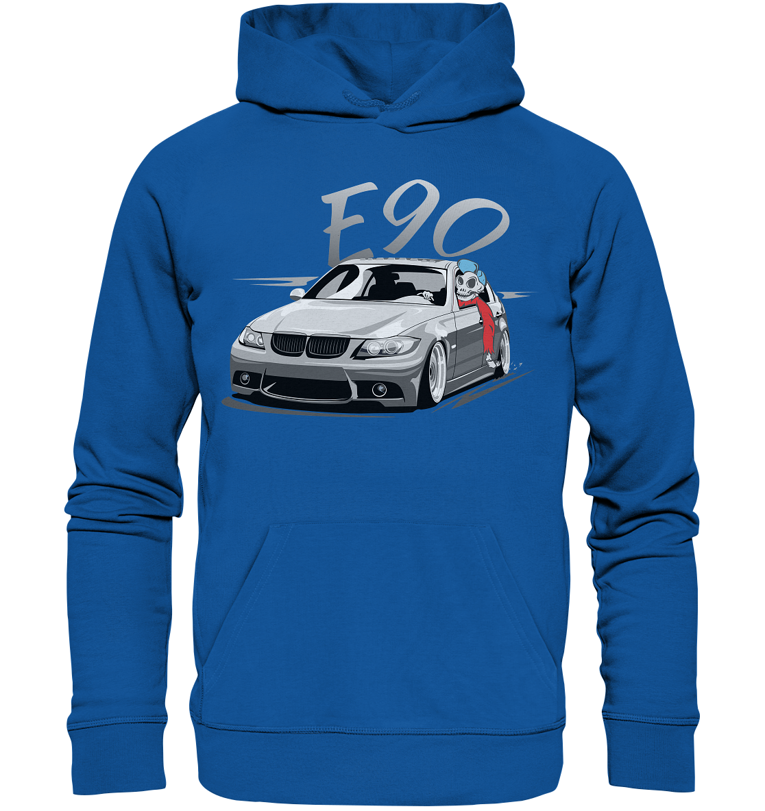 BGKE90SKULLHD - Organic Hoodie
