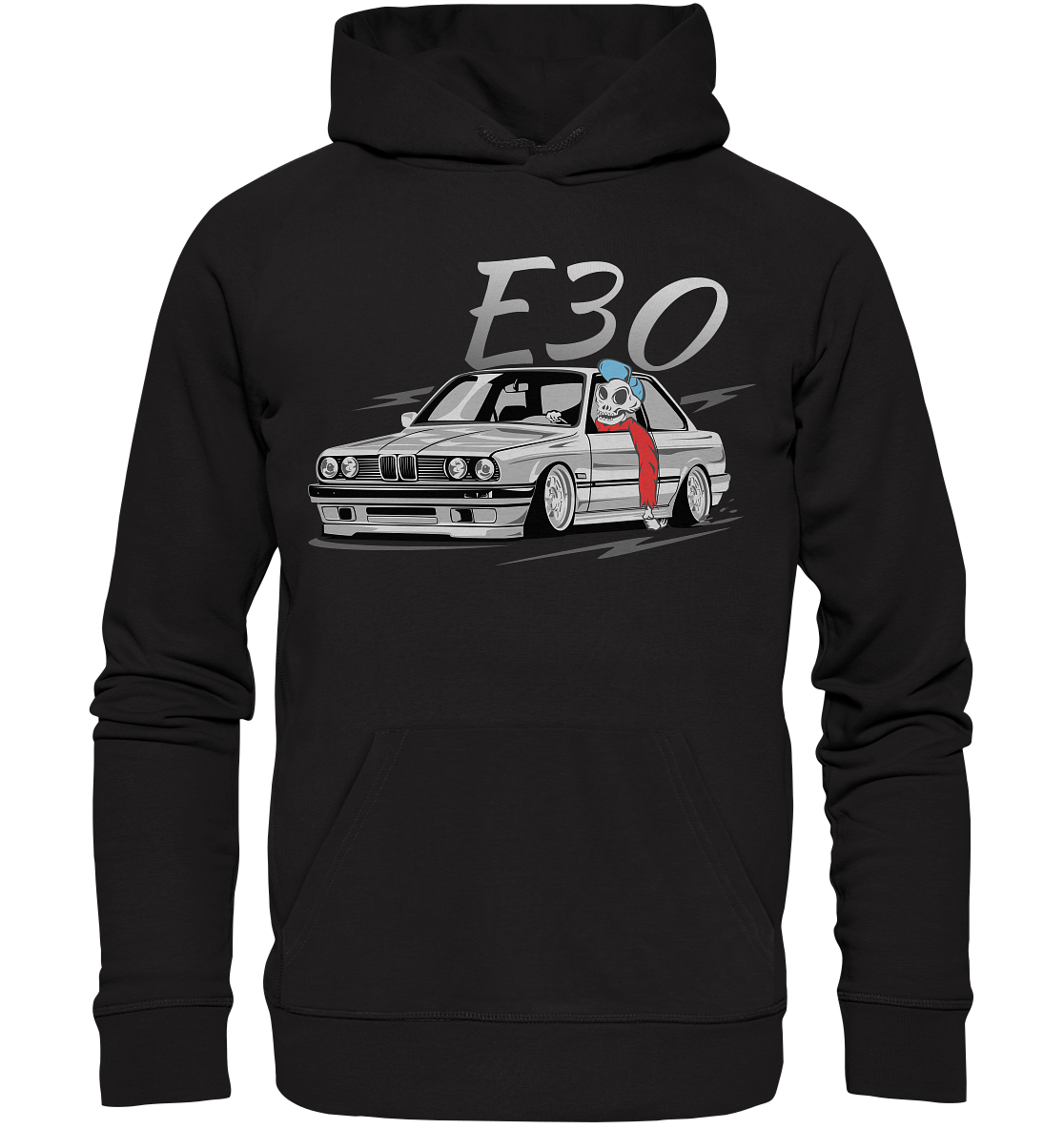 BGKE30SKULLHD - Organic Hoodie