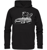 Lade das Bild in den Galerie-Viewer, BGKE39OSKULLHD - Organic Hoodie
