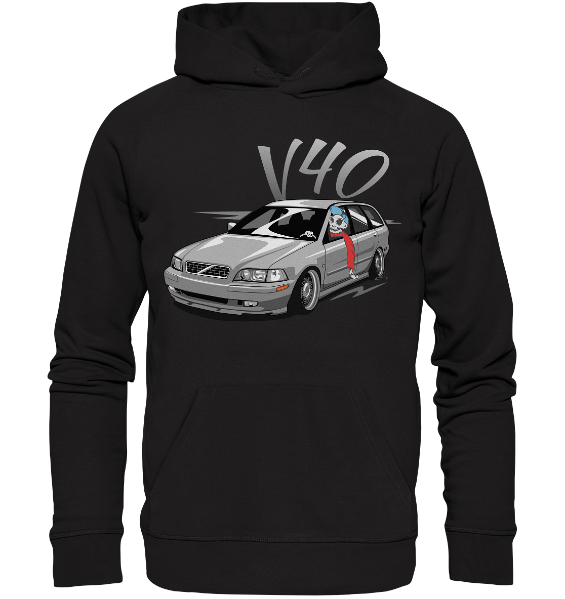 VGKV40SKULLHD - Organic Hoodie