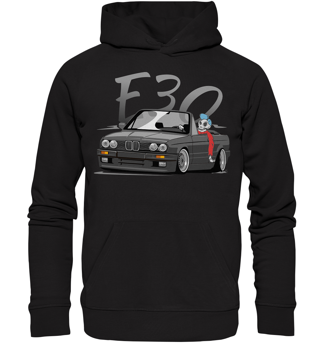 BGKE30CSKULLHD - Organic Hoodie