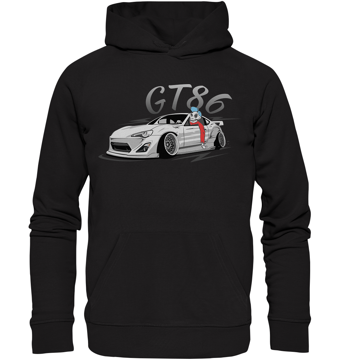 TGKGT86SKULLHD - Organic Hoodie