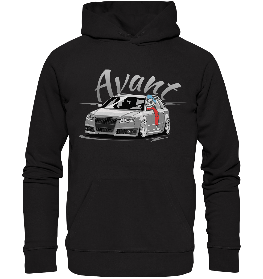 AGKA4B7SKULLHD - Organic Hoodie