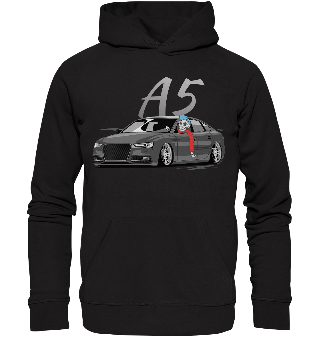 AGKA5SBSKULLHD - Organic Hoodie