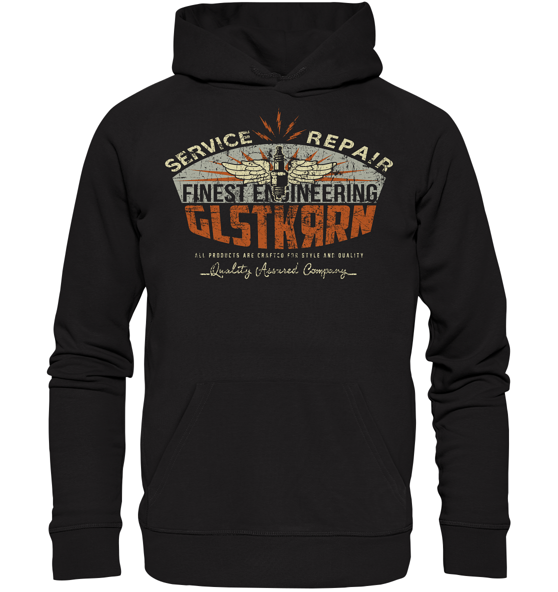 ALLG_ZuendkerzeHD - Organic Hoodie