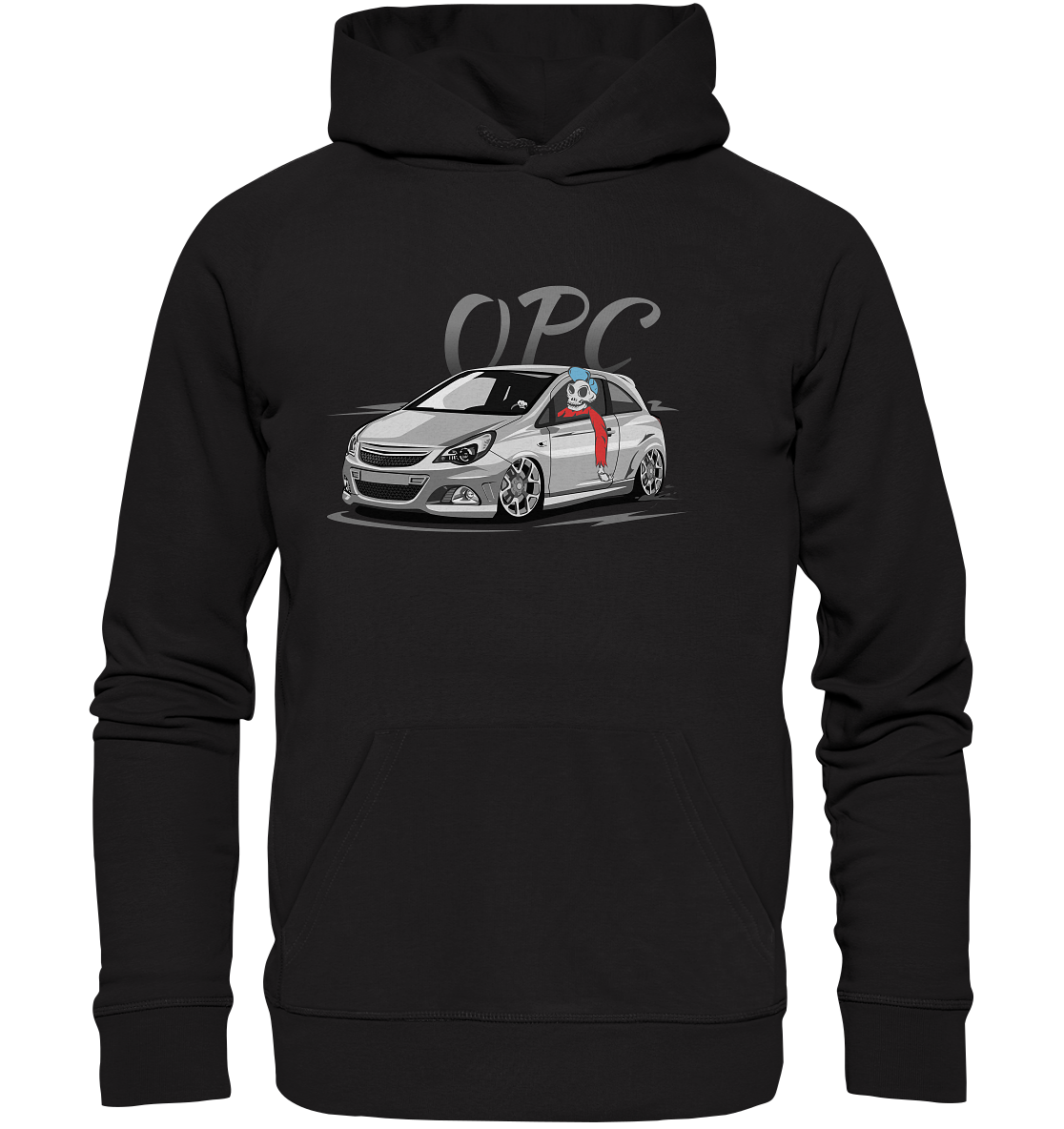 OGKCDSKULLHD - Organic Hoodie