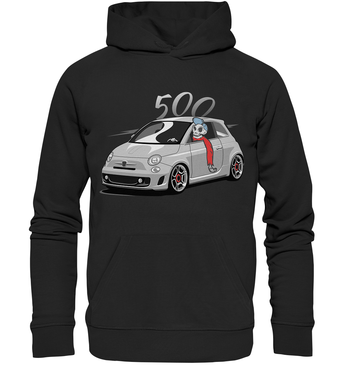 CODHD_FGK500SKULL - Organic Hoodie