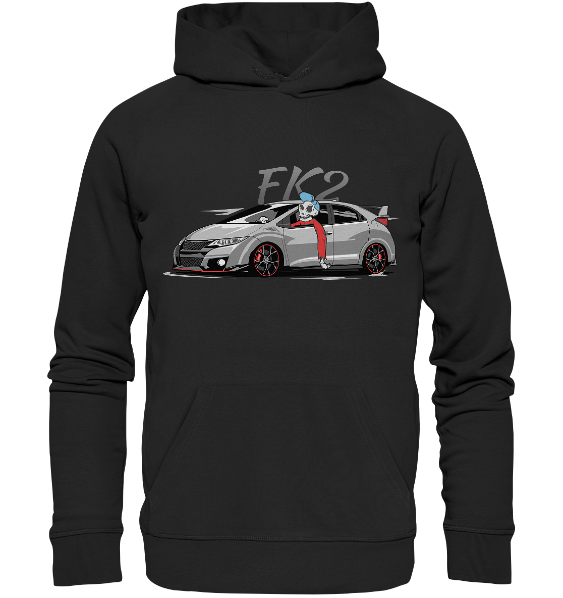 CODHD_HGKCTRFK2SKULL - Organic Hoodie