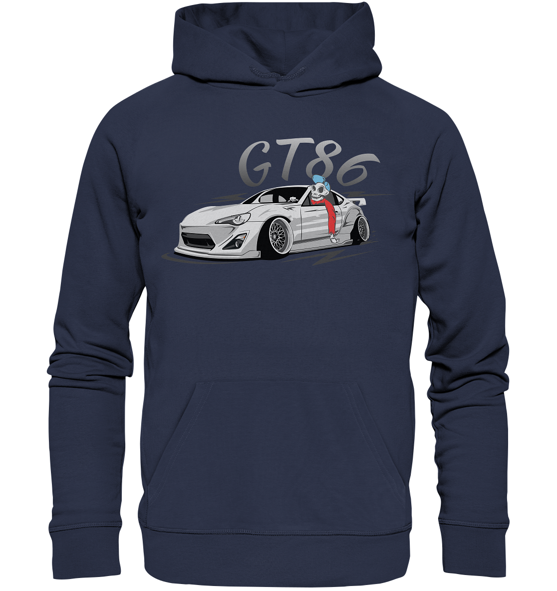 TGKGT86SKULLHD - Organic Hoodie