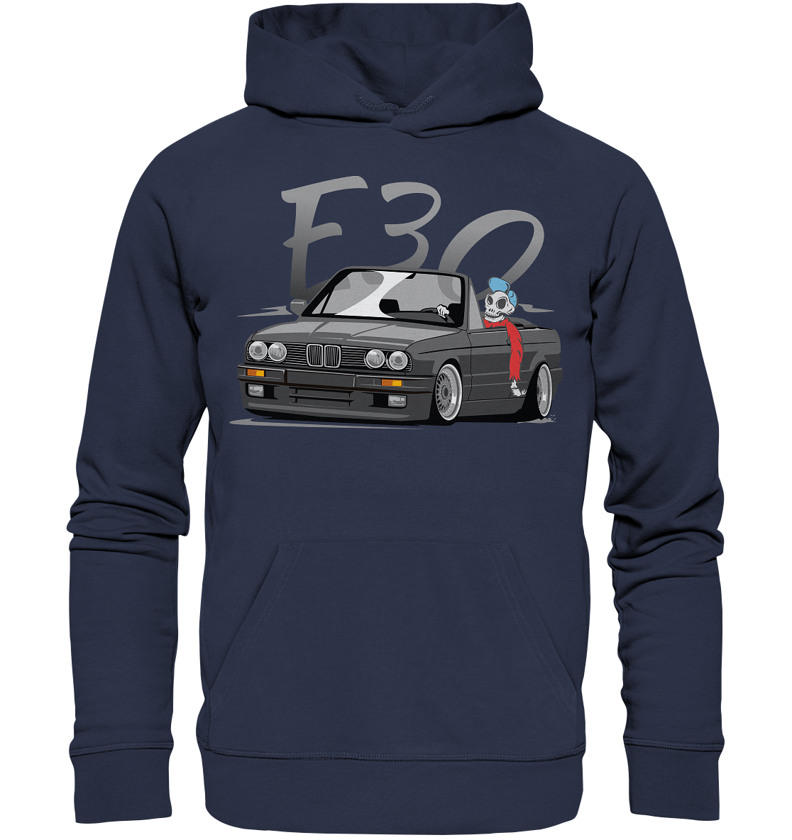 BGKE30CSKULLHD - Organic Hoodie