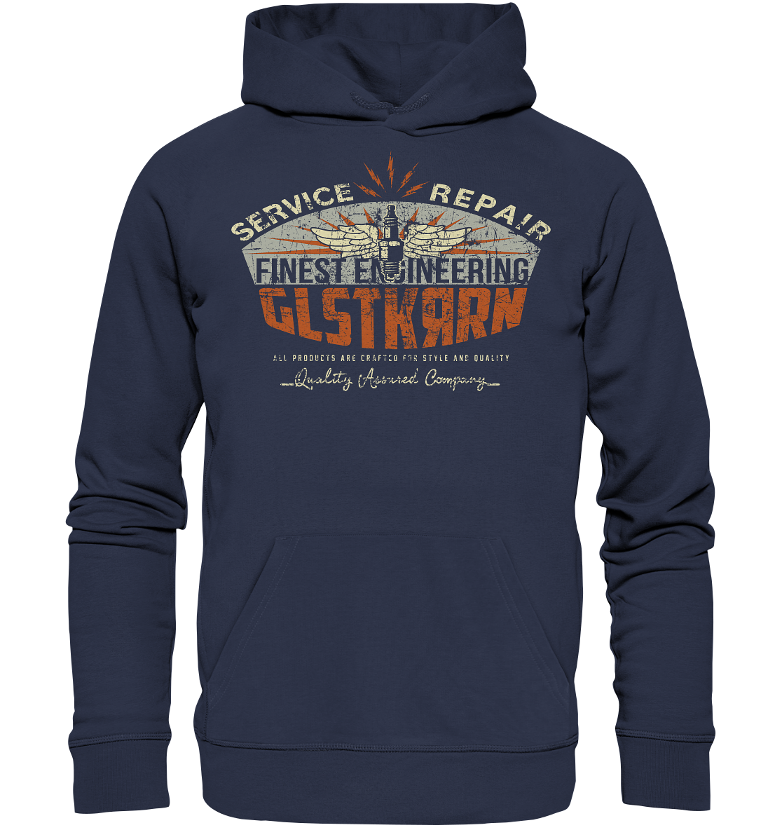 ALLG_ZuendkerzeHD - Organic Hoodie