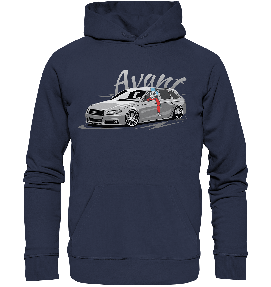 AGKA4B8SKULLHD - Organic Hoodie