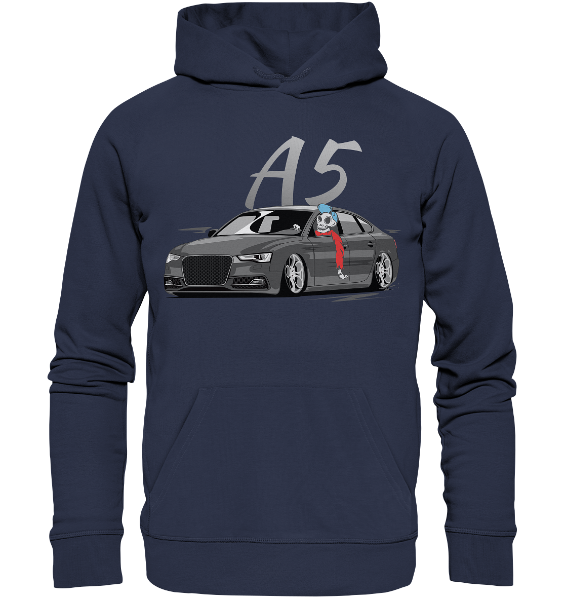 AGKA5SBSKULLHD - Organic Hoodie