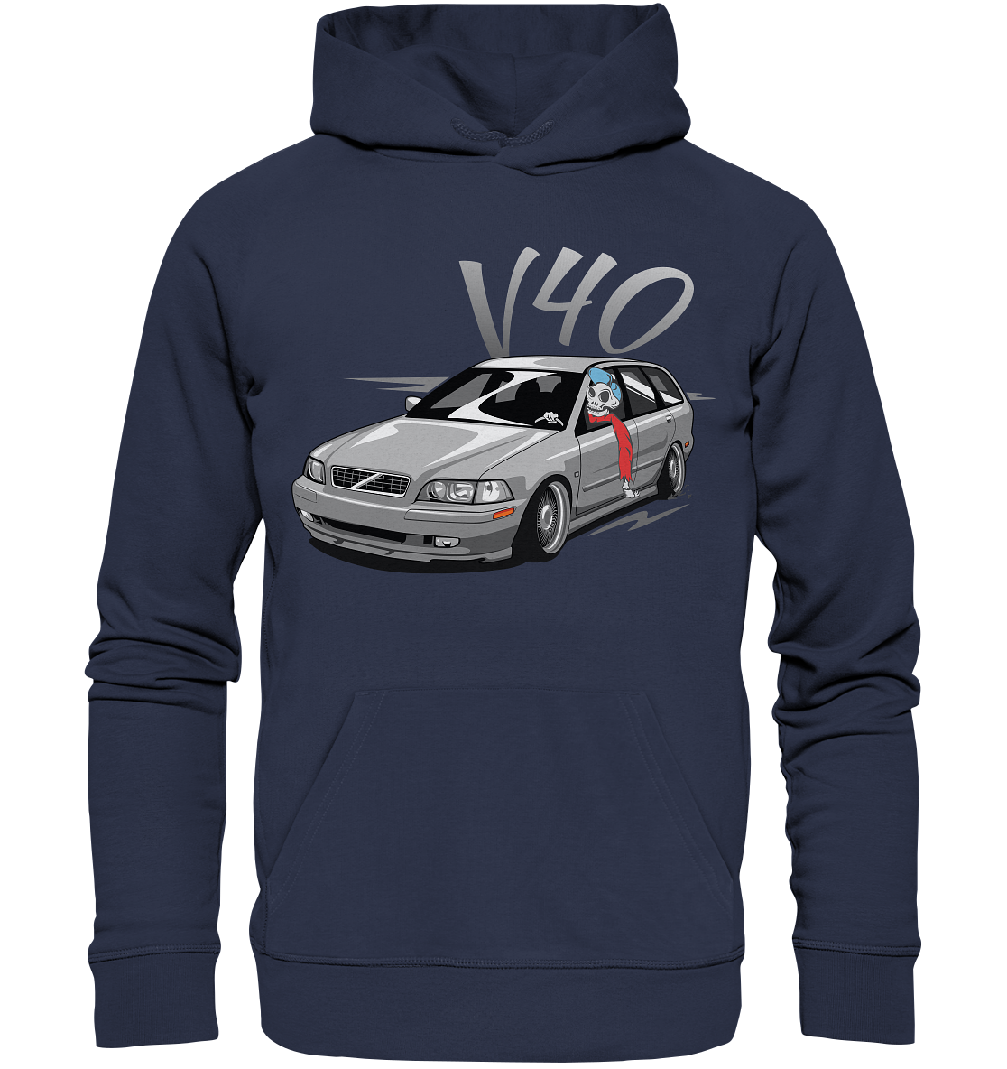 VGKV40SKULLHD - Organic Hoodie