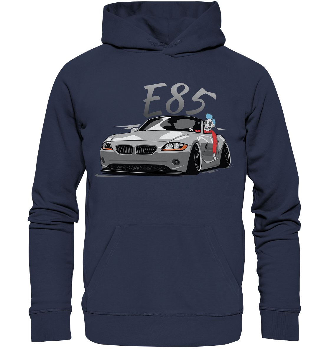 BGKE85SKULLHD - Organic Hoodie