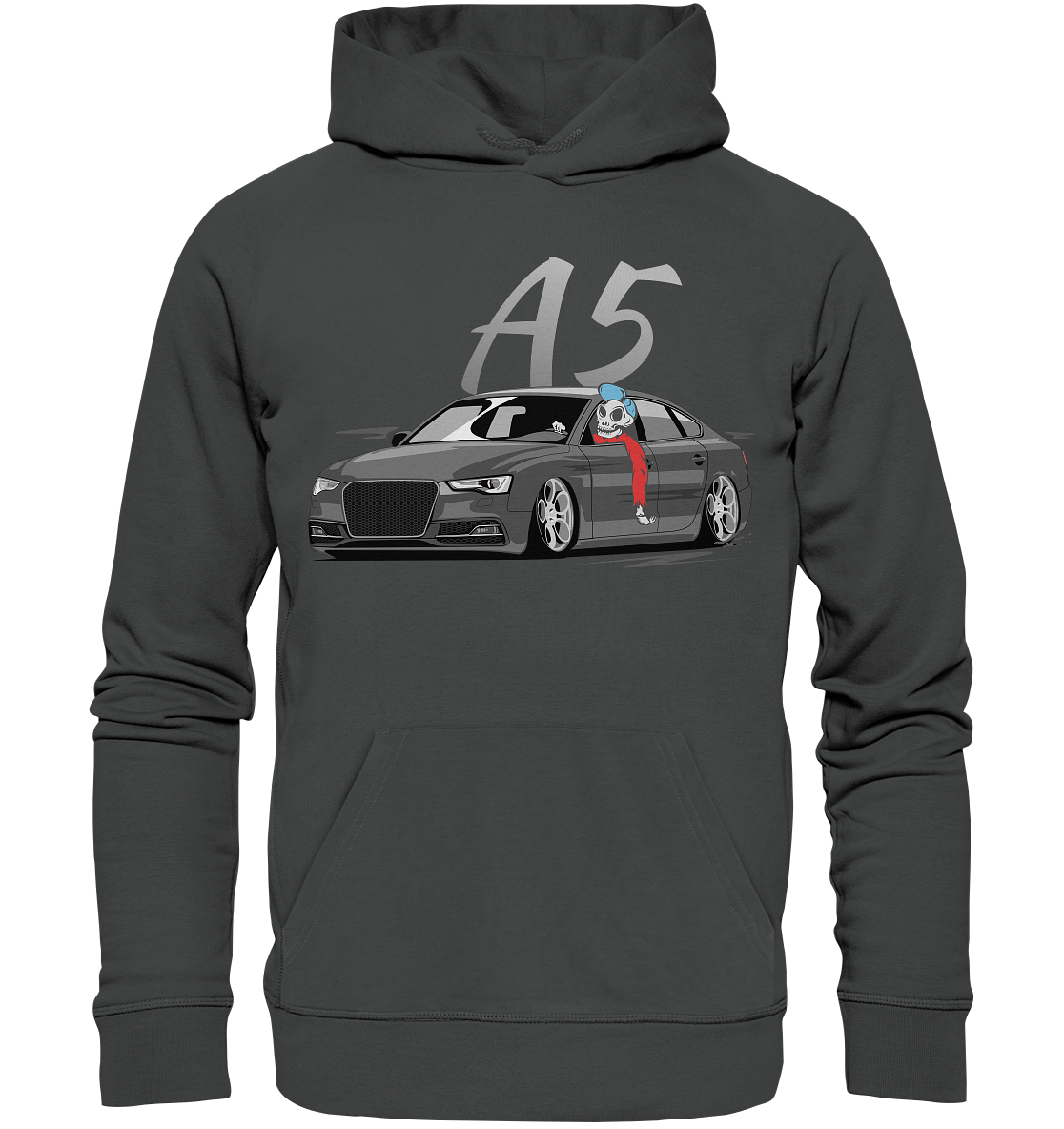 AGKA5SBSKULLHD - Organic Hoodie