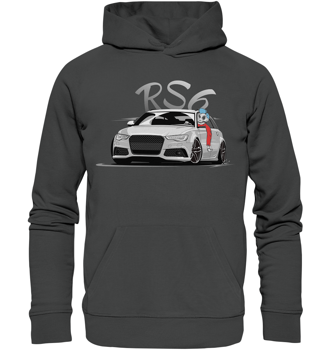 AGKRS64GSKULLHD - Organic Hoodie