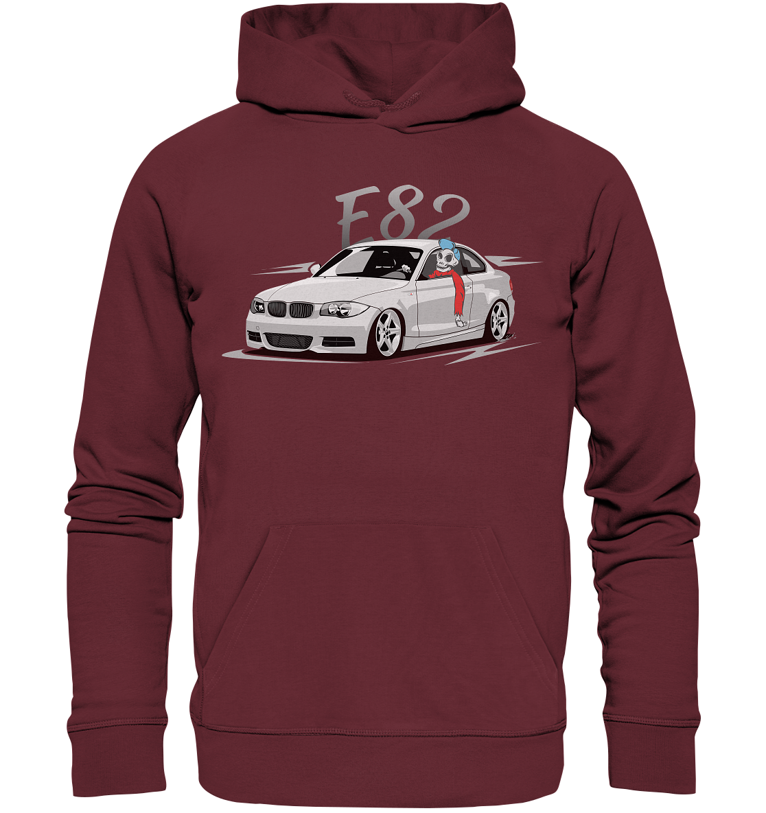BGKE82SKULLHD - Organic Hoodie