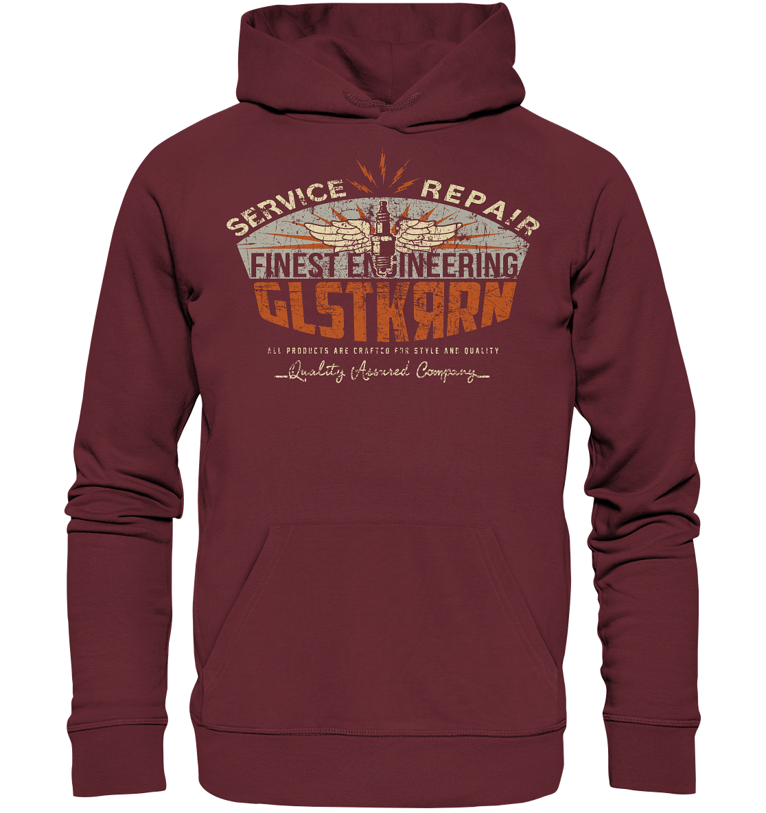 ALLG_ZuendkerzeHD - Organic Hoodie