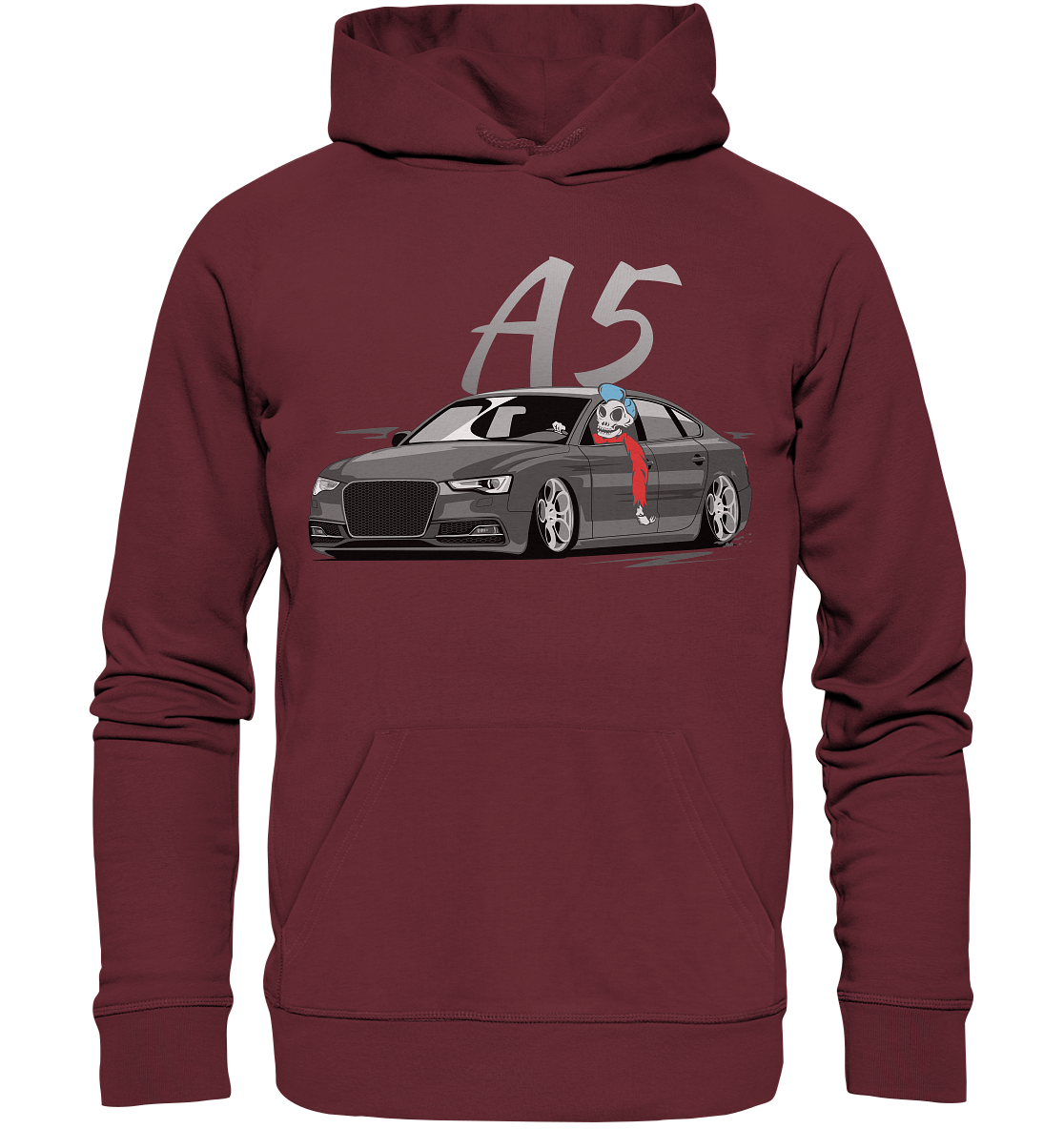 AGKA5SBSKULLHD - Organic Hoodie