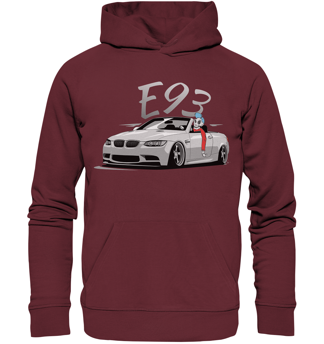 BGKE93SKULLHD - Organic Hoodie