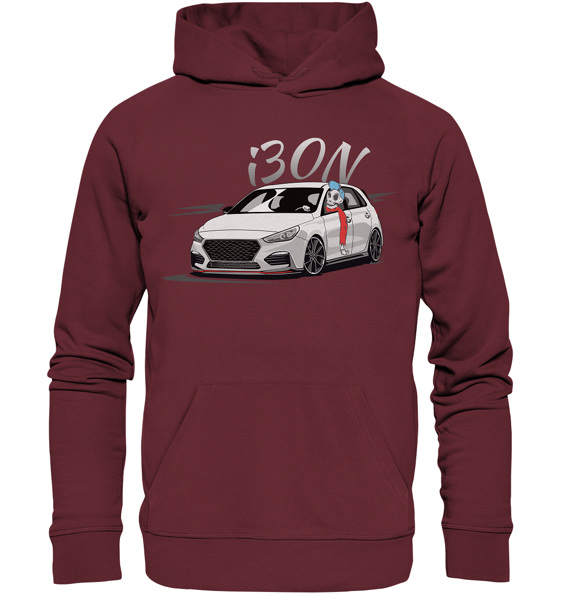 HGKI30NSKULLHD - Organic Hoodie