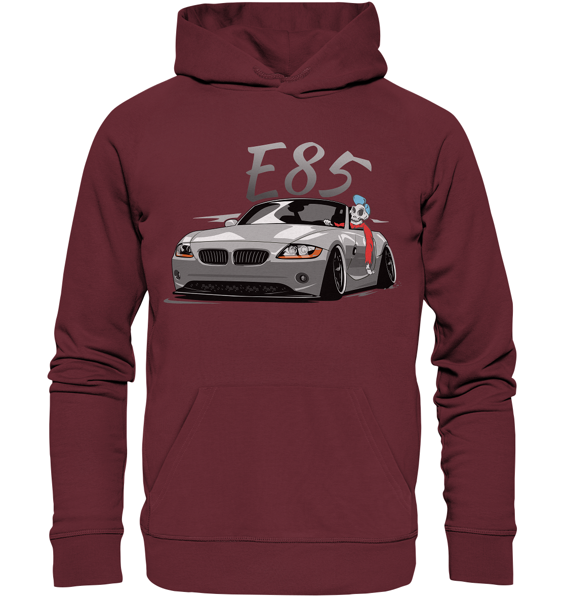 BGKE85SKULLHD - Organic Hoodie