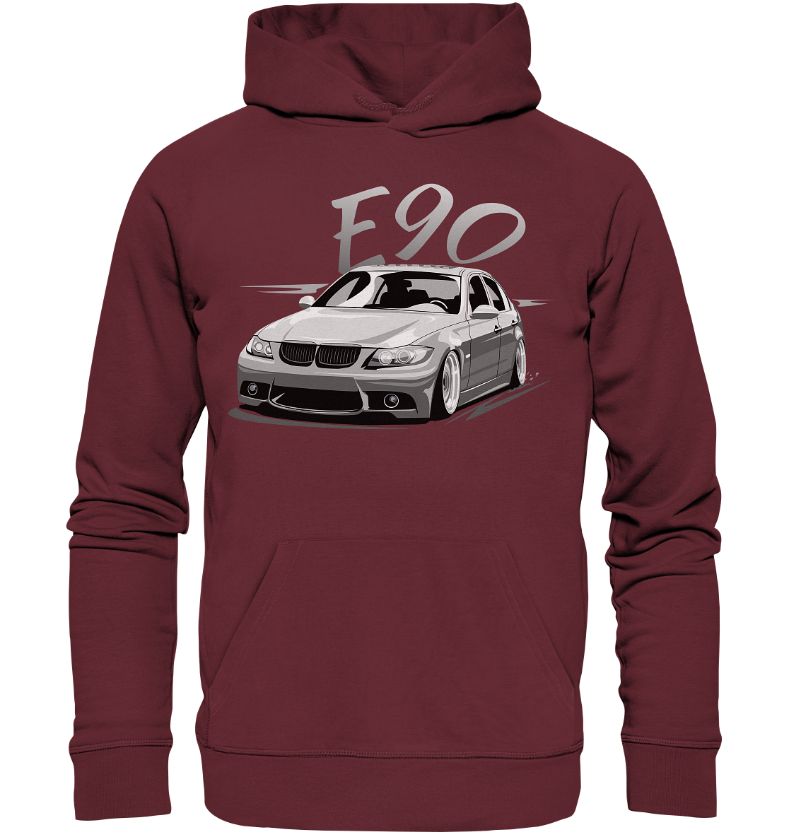 BGKE90OSKULLHD - Organic Hoodie