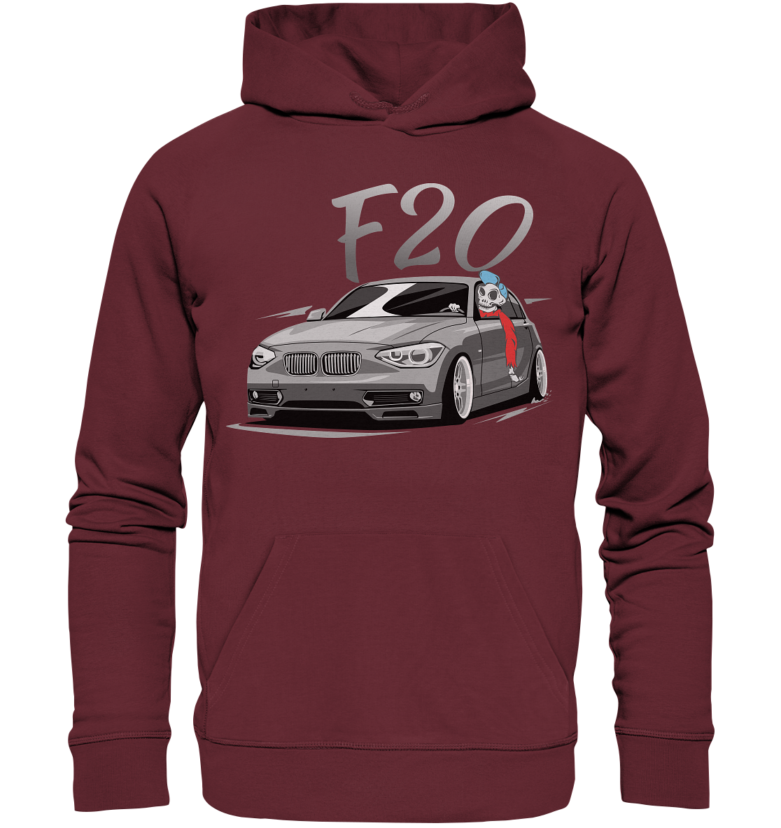 BGKF20SKULLHD - Organic Hoodie
