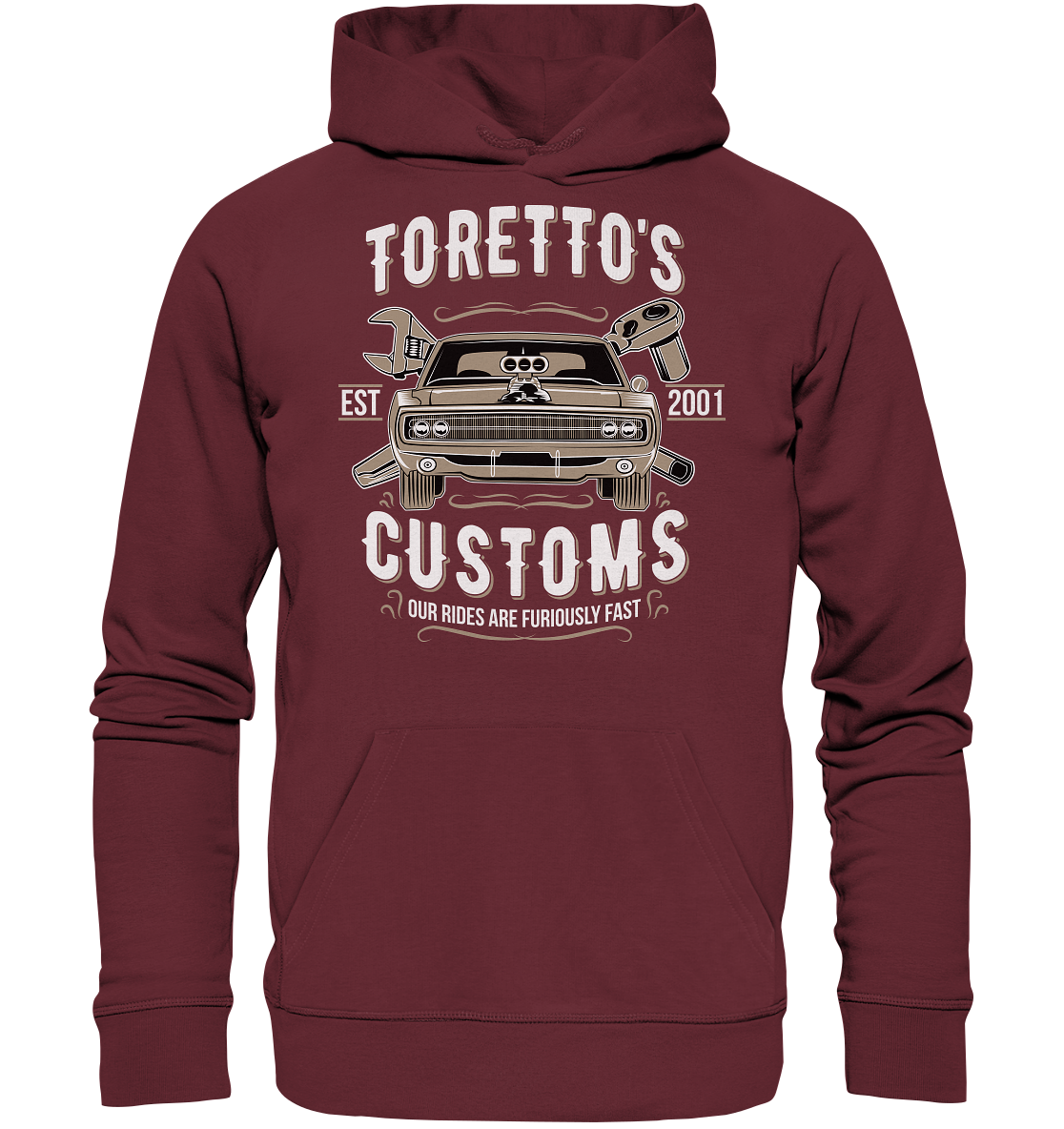 ALLG_TorettosCustomsHD - Organic Hoodie