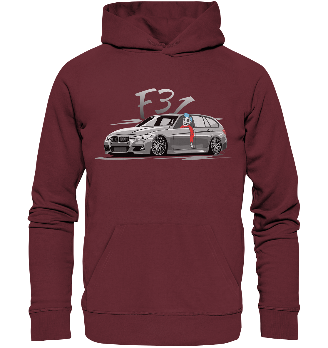 CODHD_BGKF31SKULL - Organic Hoodie